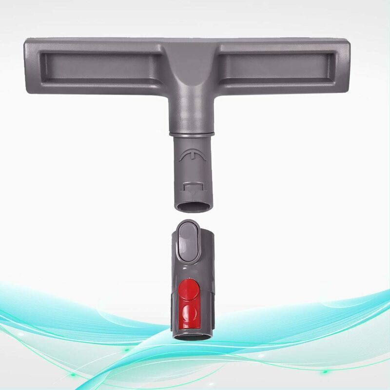 Flexible Flooring Brush for Vacuum Cleaner Compatible with Dyson DC37 DC33C V7 V8 V10 V11 Vacuum Cleaners with Adapter, 30cm