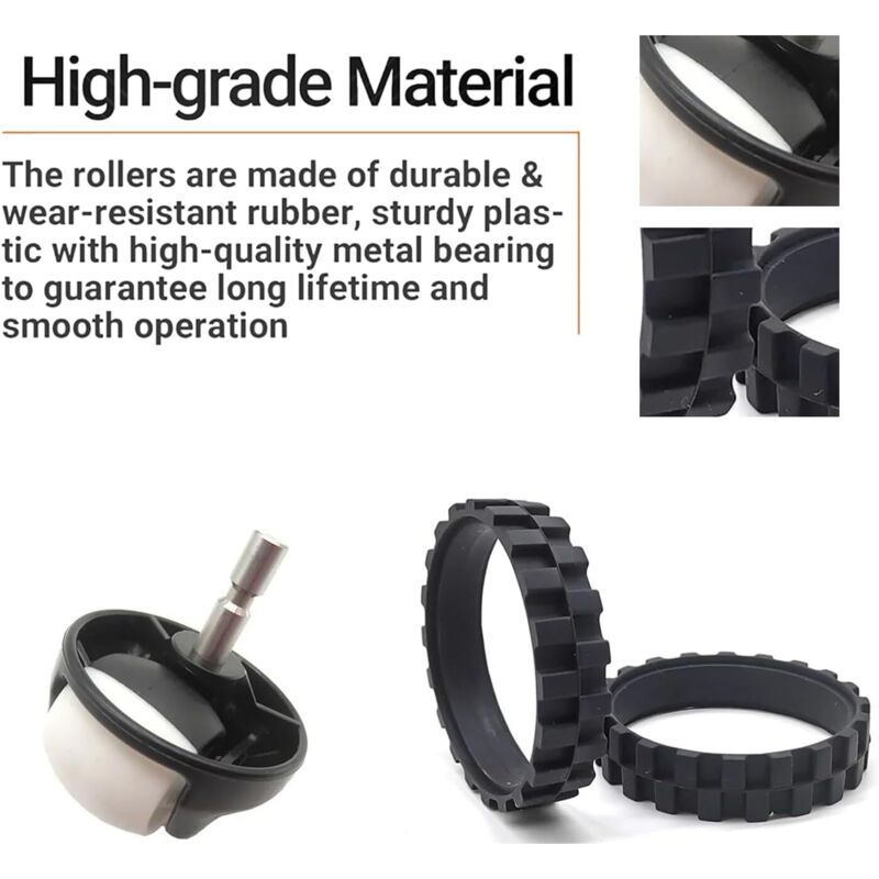 Set of Tires of Roue a Billes of Spare Compatible with the Series IRobot Roomba 500