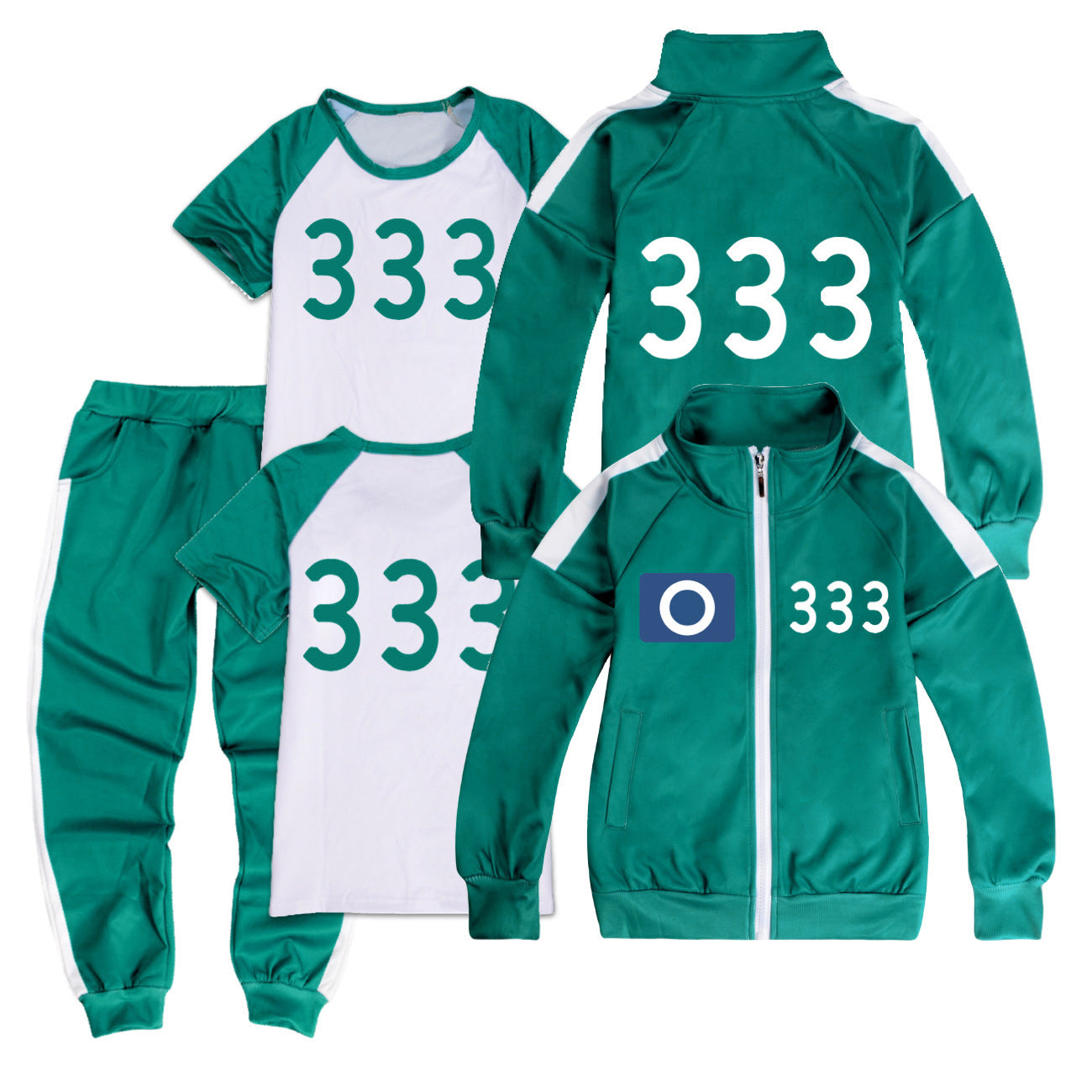 Squid Game, sportswear, complete set with rope 222 140
