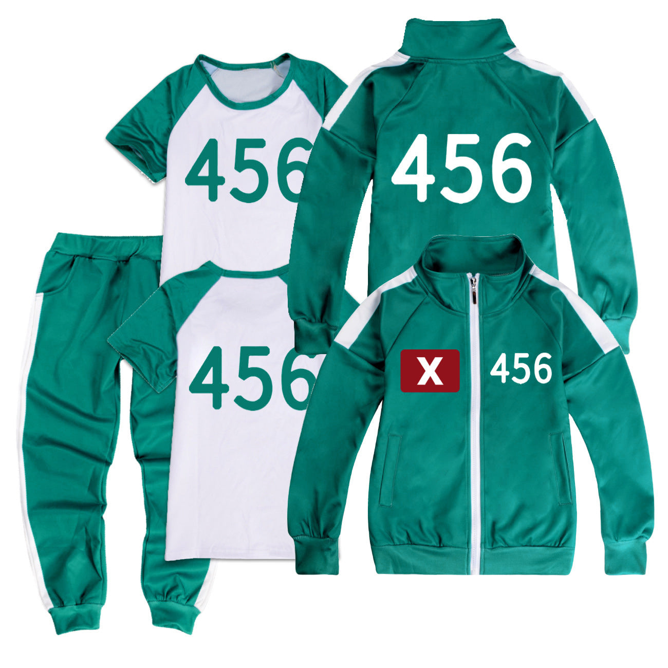 Squid Game, sportswear, complete set with rope 222 140