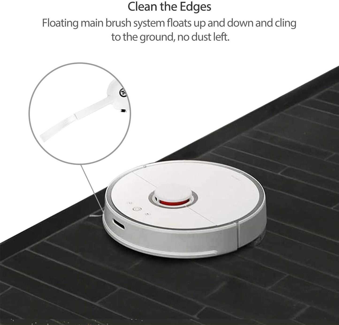 Roborock E4, S5, S5 Max Accessory Kit - 11 Parts for Xiaomi Vacuum Cleaner