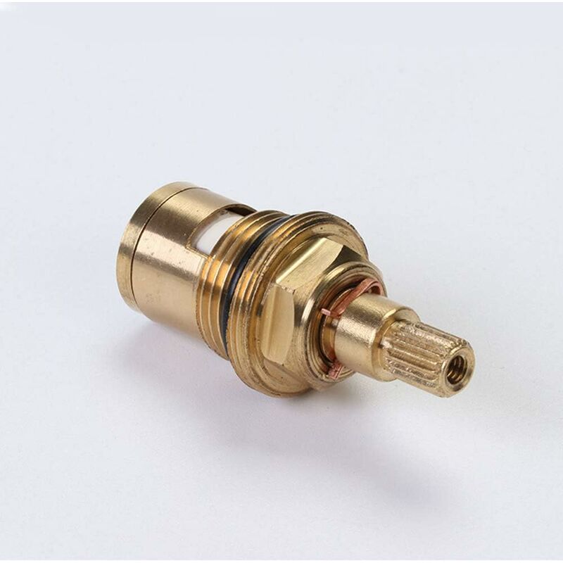 Compatible with 1/2 Ceramic Faucet Insert, Hot and Cold Ceramic Faucet