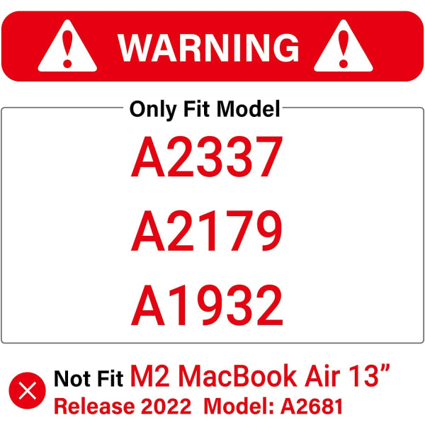 Compatible with MacBook Air 13