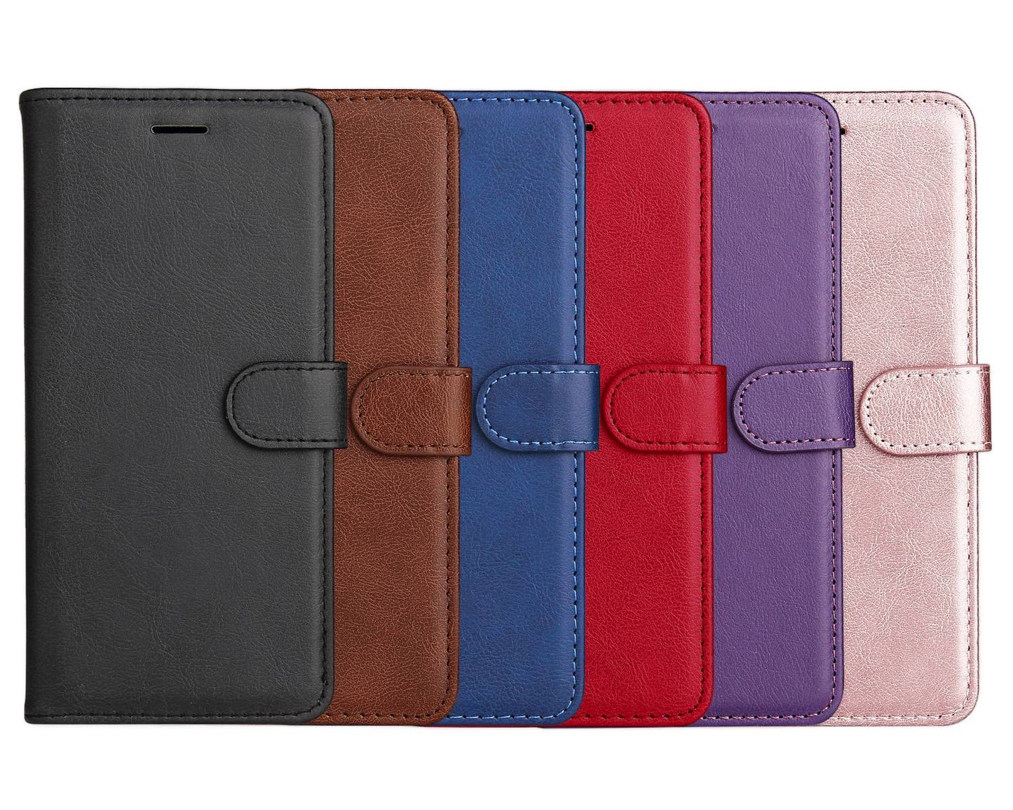 SKALO Xiaomi Redmi A5 4G PU Leather Wallet Case - More Colors_MGF Black