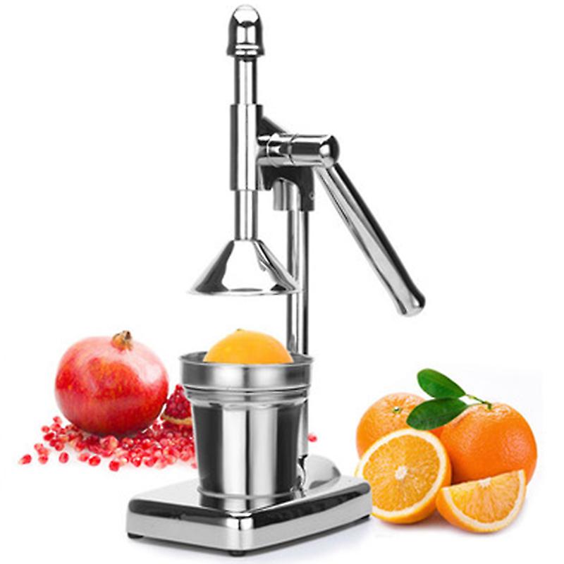 Manual Press Stainless Steel Fruit Squeezer Handheld Vegetable Fruit Orange Maker Blender Making Cup