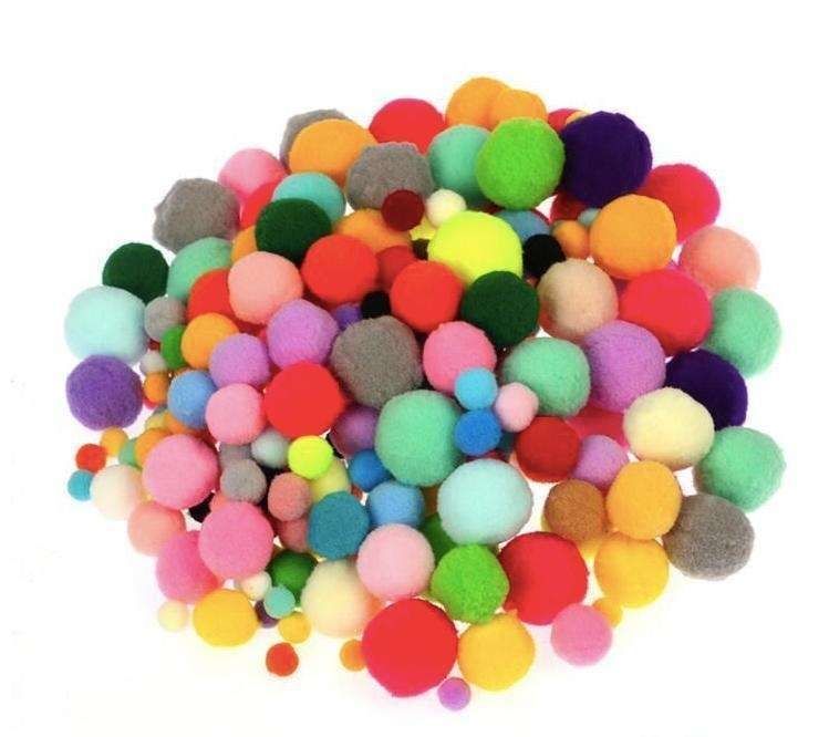 Pipe Cleaners Craft Kit with Moving Eyes and Balls, MultiColor