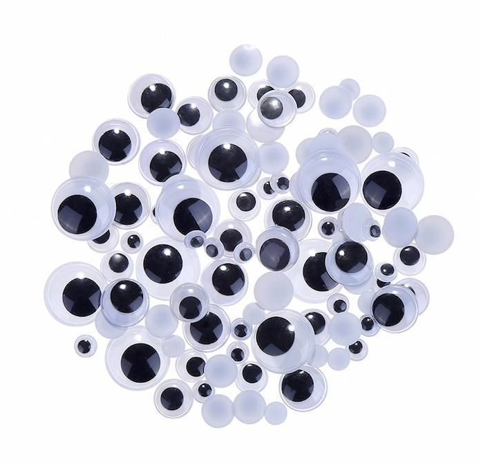 Mega Craft Kit with Pipe Cleaners Moving Eyes Balls, Multicolor