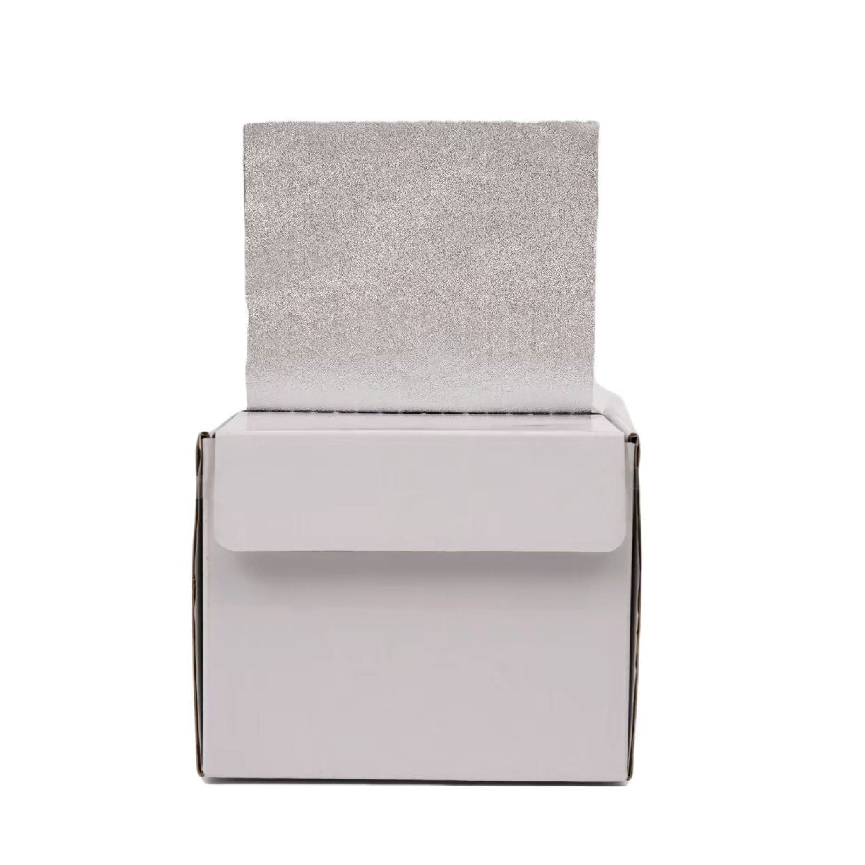 100m Hair Foil, Embossed Silver
