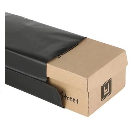 100pcs Black Mail Bags, 20 x 30cm