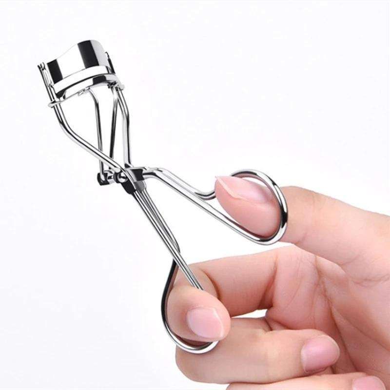 5 pcs Professional Eyelash Curler, Silver