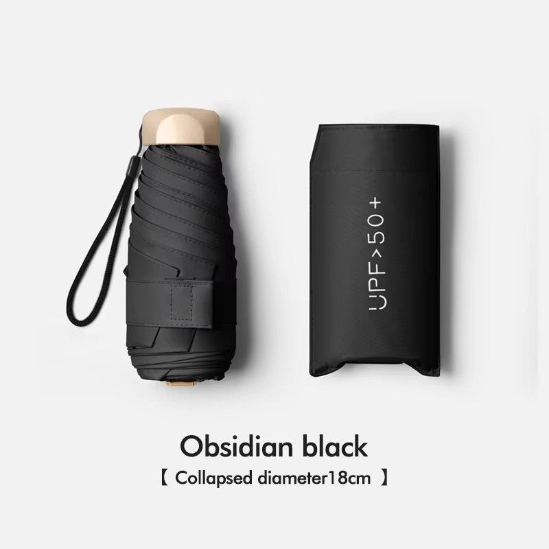 Automatic Umbrella Elegant Black, 110 cm for Style Conscious