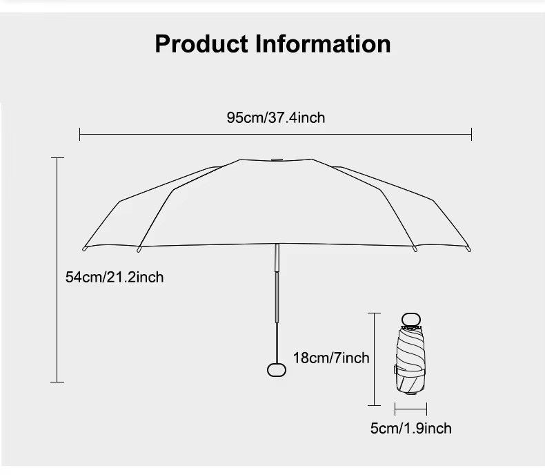Automatic Umbrella Elegant Black, 110 cm for Style Conscious