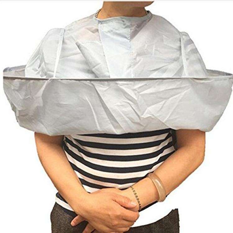 Hairdressing cape, cutting cape umbrella, silver