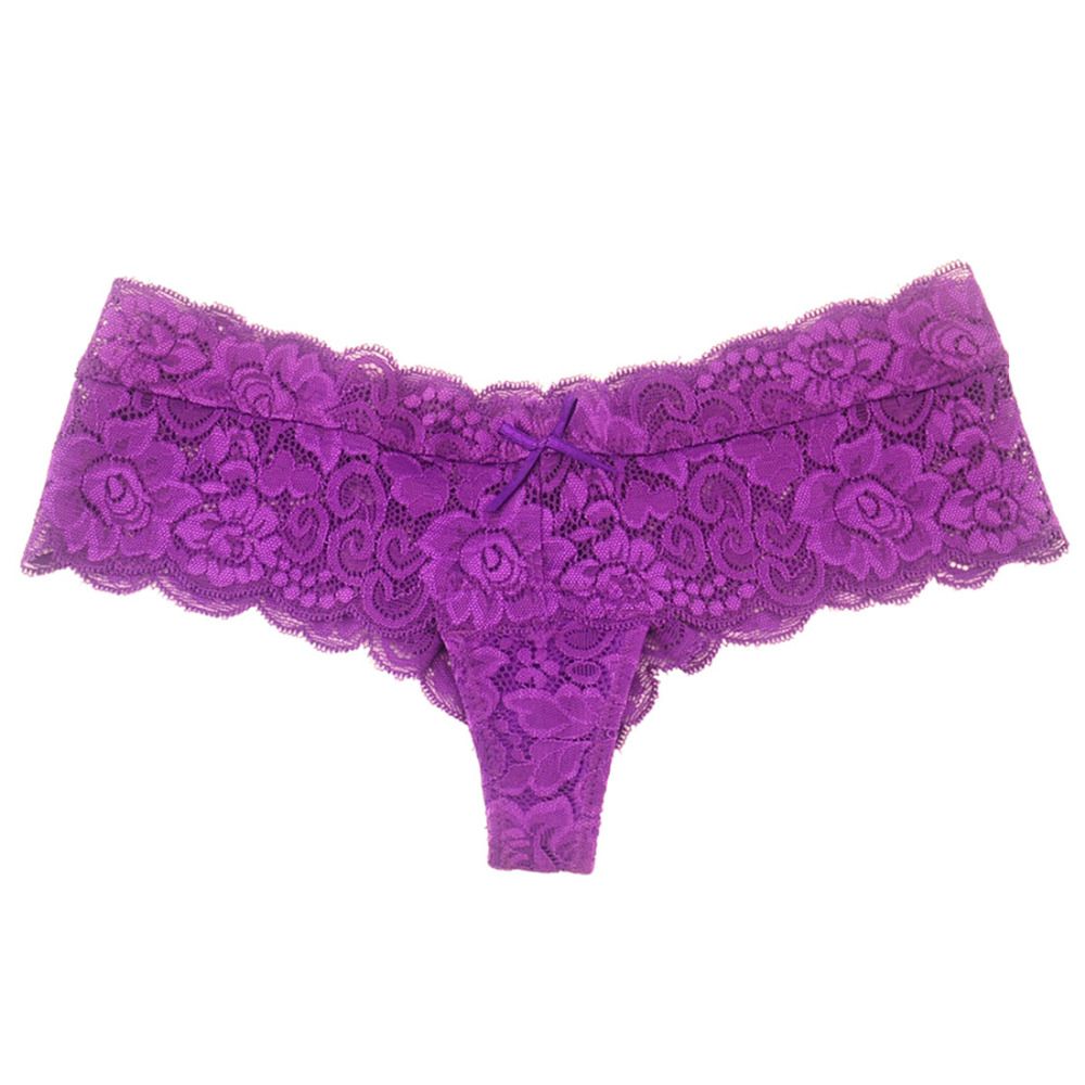 6-pack Half-String Lace Panties, M