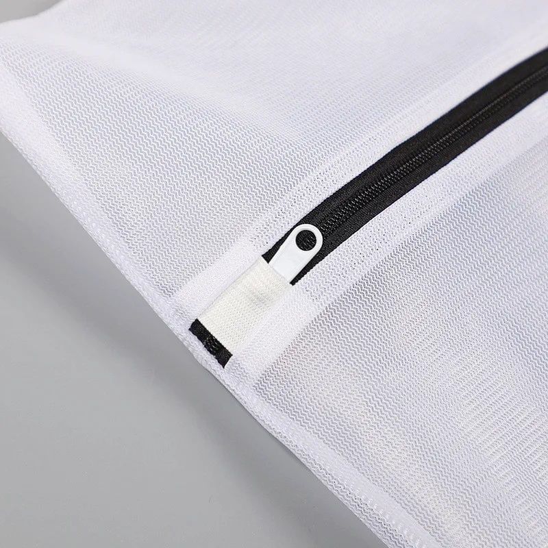 2pcs White Laundry Bags for Underwear, 30 x 40 cm