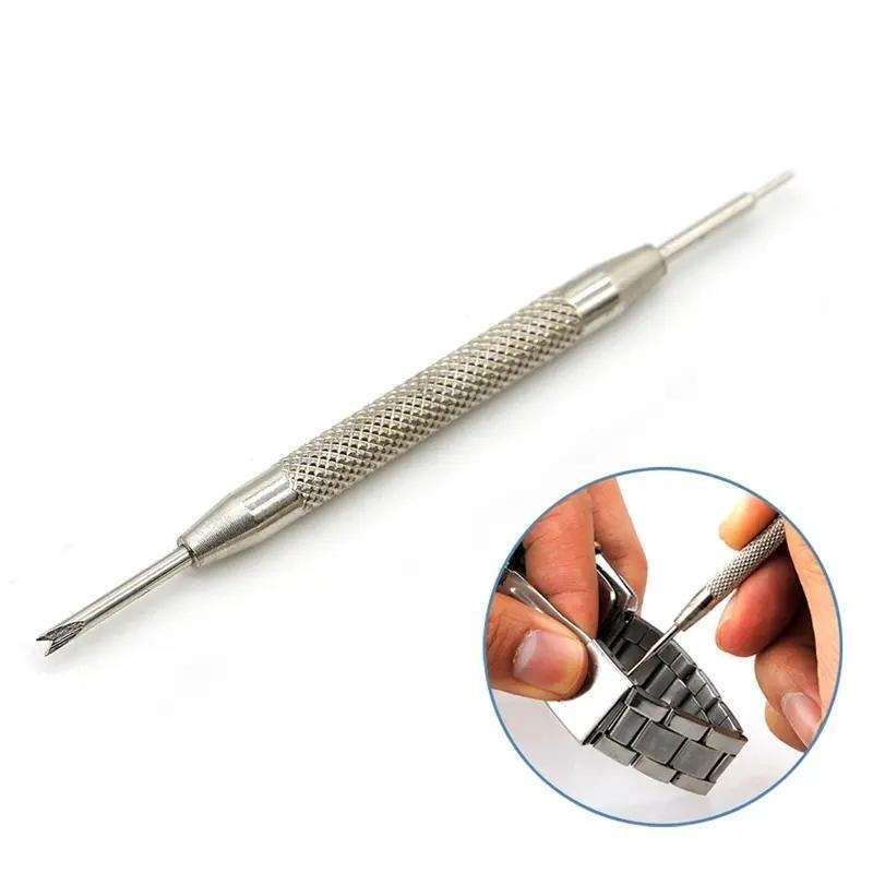 Watch Pin Tool for Easy Strap Replacement and Adjustment, Silver