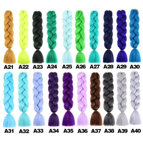 Black Giant Gradient Reggae Braids