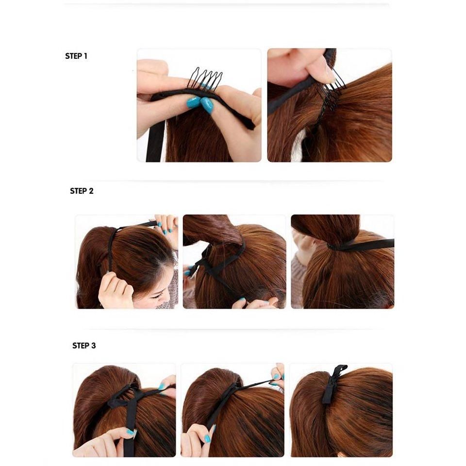 Ponytail hair extension 9, multiple colors