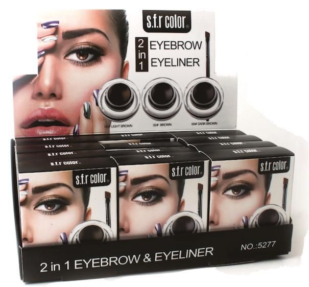 Eyebrow Pomade and Eyeliner 2in1 in Brown
