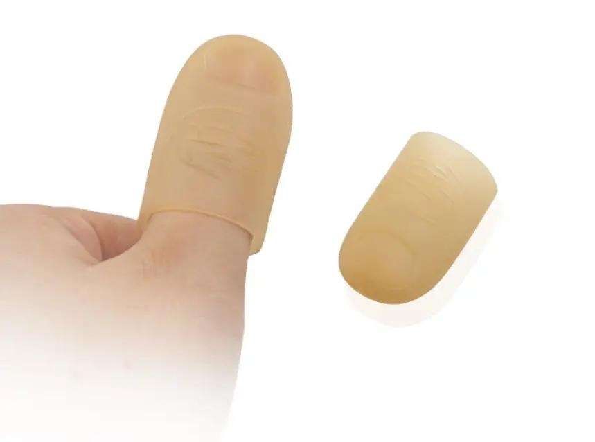 2pcs Magic Glow Thumb Lights for Party Tricks, Red