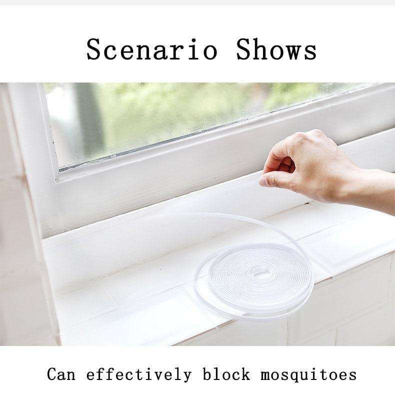 Mosquito Net White 130x150cm Cuttable, for Windows