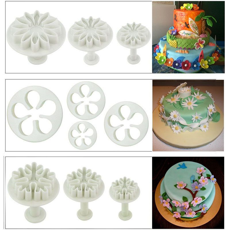 68pcs Baking Tools, Cake Decorating Utensils, White