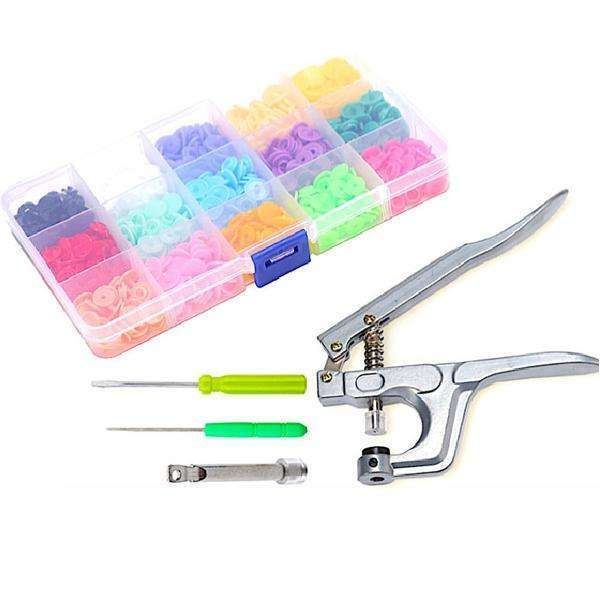 Plastic Snap Fasteners Pliers for Colorsnaps, MultiColor