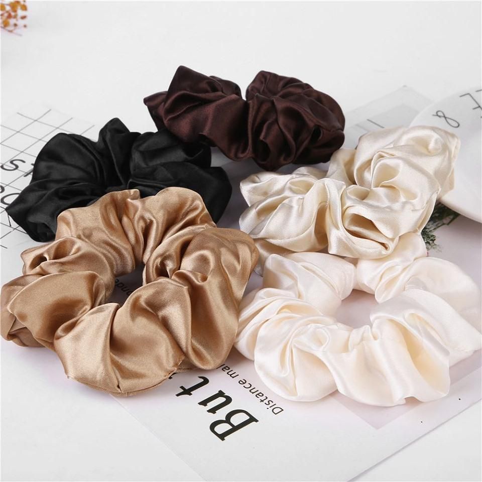 3pcs Large Hair Scrunchies Hair Ties, , 9 inches