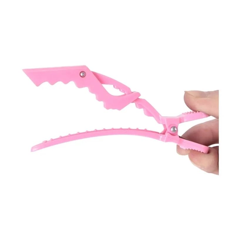 6pcs Hair Clips Crocodile Clip Hairdressing Clips, for Salon Styling