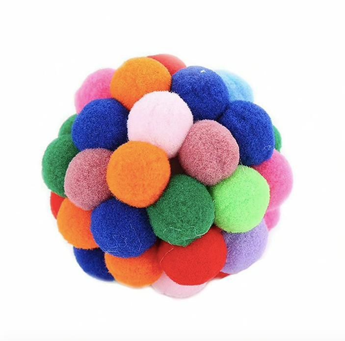 Cat Toy Ball, Multi-Colored