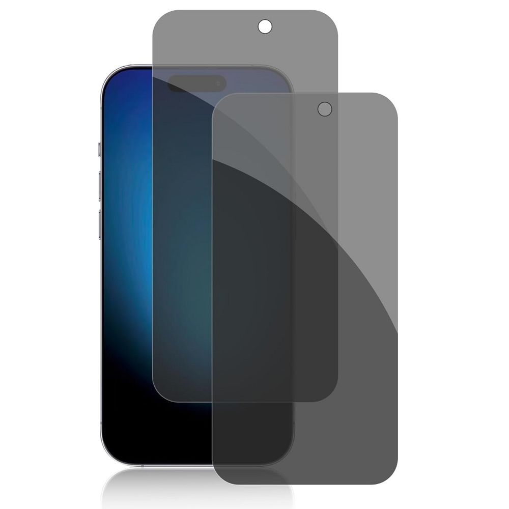 iPhone 15 Pro Max Privacy Screen Protector, 2pcs