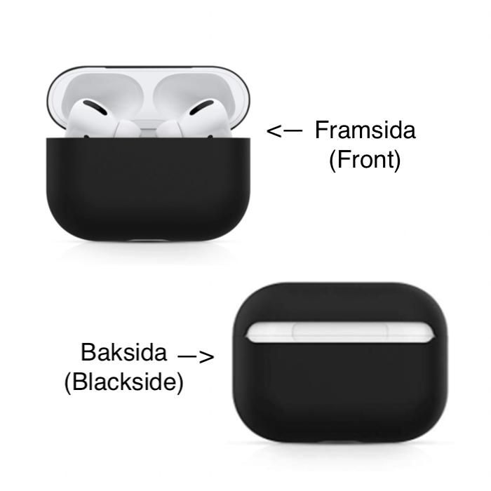 Silicone Case for AirPods Pro, Orange - Compatible with Apple