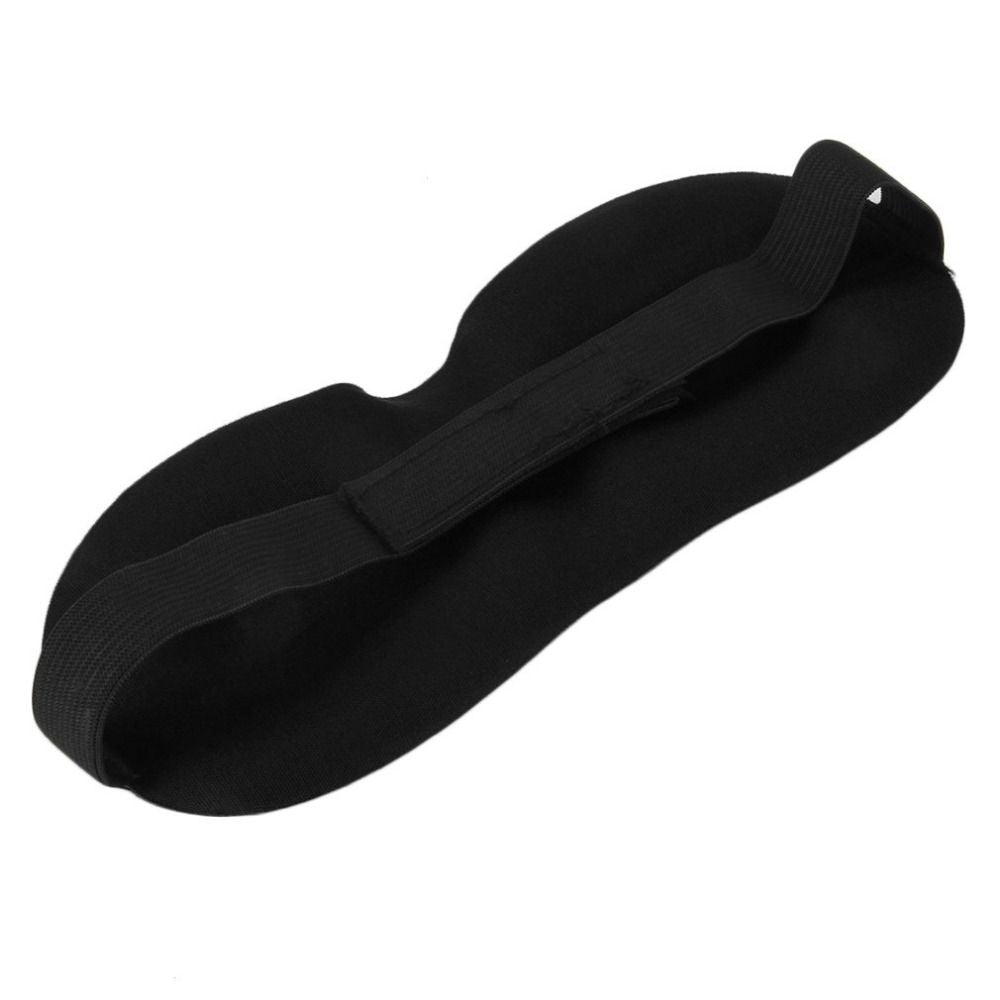 3D Sleep Mask Eye Mask Blindfold Black
