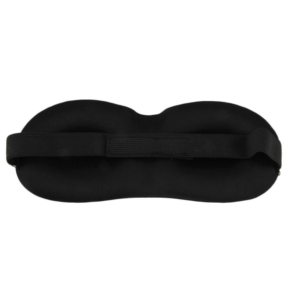 3D Sleep Mask Eye Mask Blindfold Black