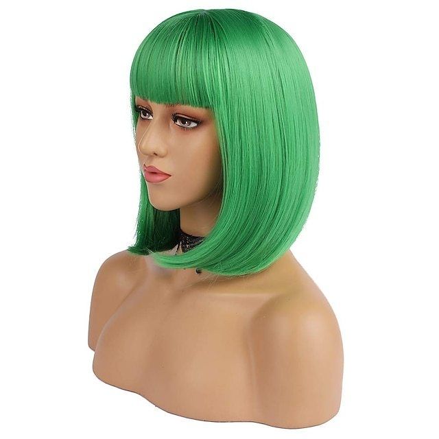 Blonde Synthetic Wig for Party Pride Parades and Cosplay