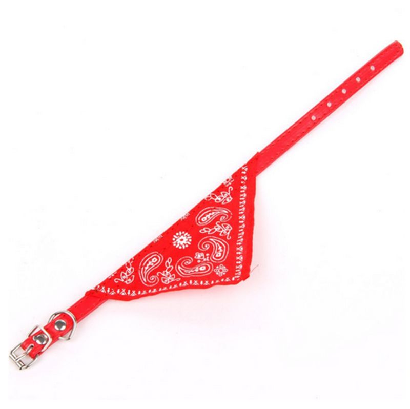 Dog Collar Bandana Scrunchie Scarf for Cats and Dogs, Black