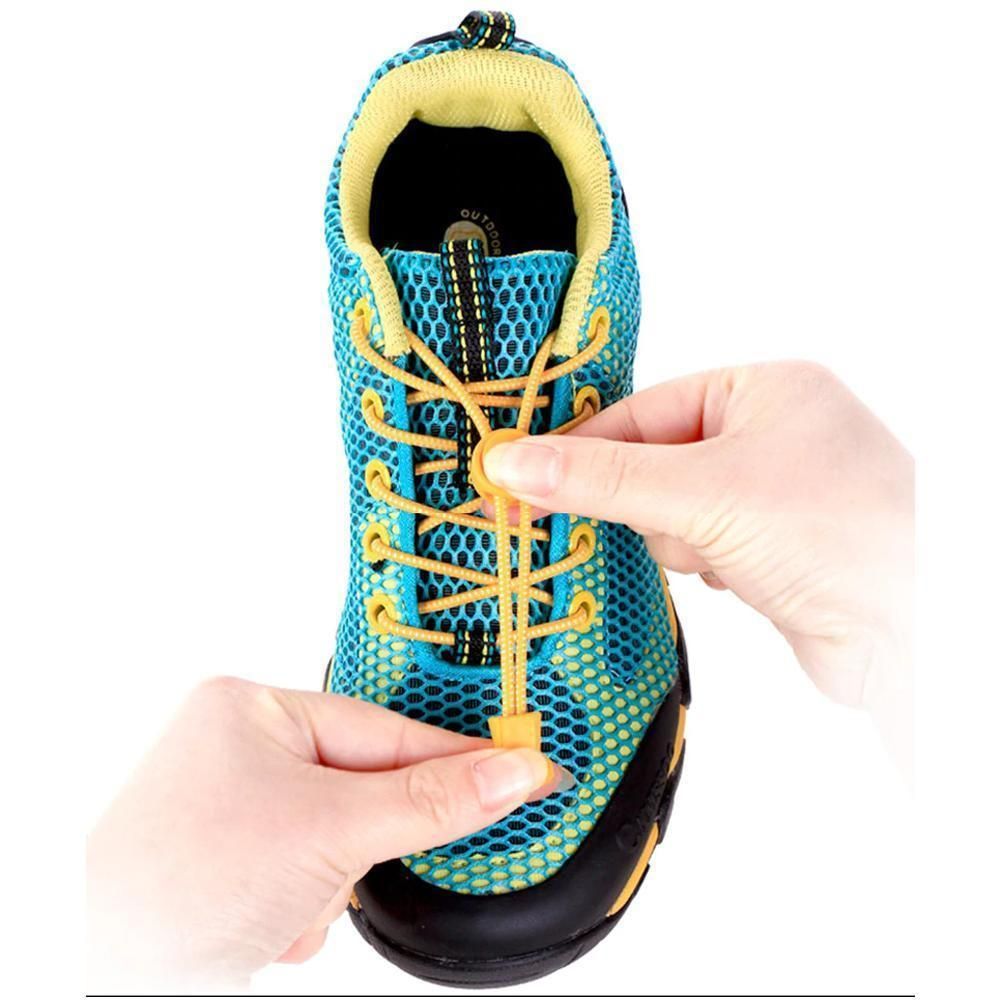 Red Shoes with Elastic Laces, 2-Pack