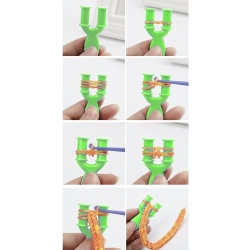 4400pcs DIY Loom Bands Rubber Band Kit, MultiColor