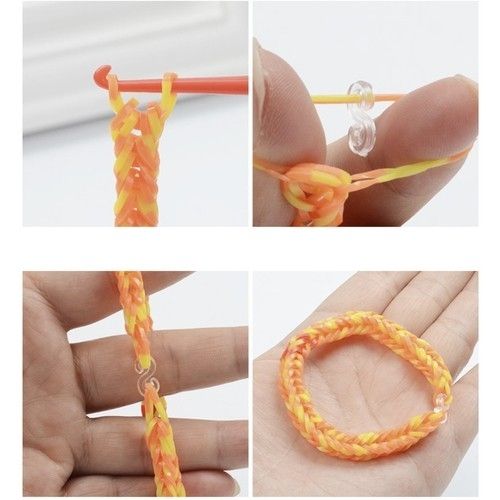 4400pcs DIY Loom Bands Rubber Band Kit, MultiColor