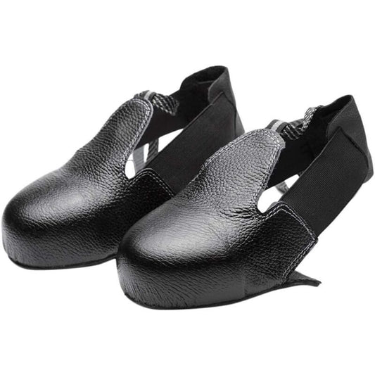 Leather Safety Shoe Covers Protective Work Overshoes, EU 36 to 46