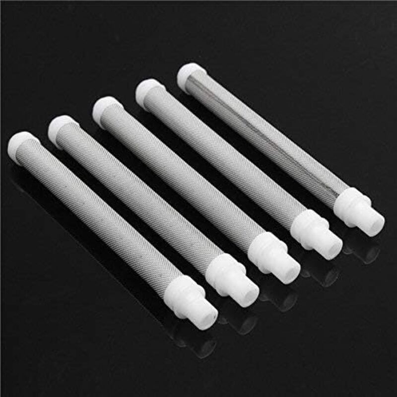 5 Pack 60 Mesh Airless Spray Gun Filter Elements Compatible with Wagner Paint Spray Gun