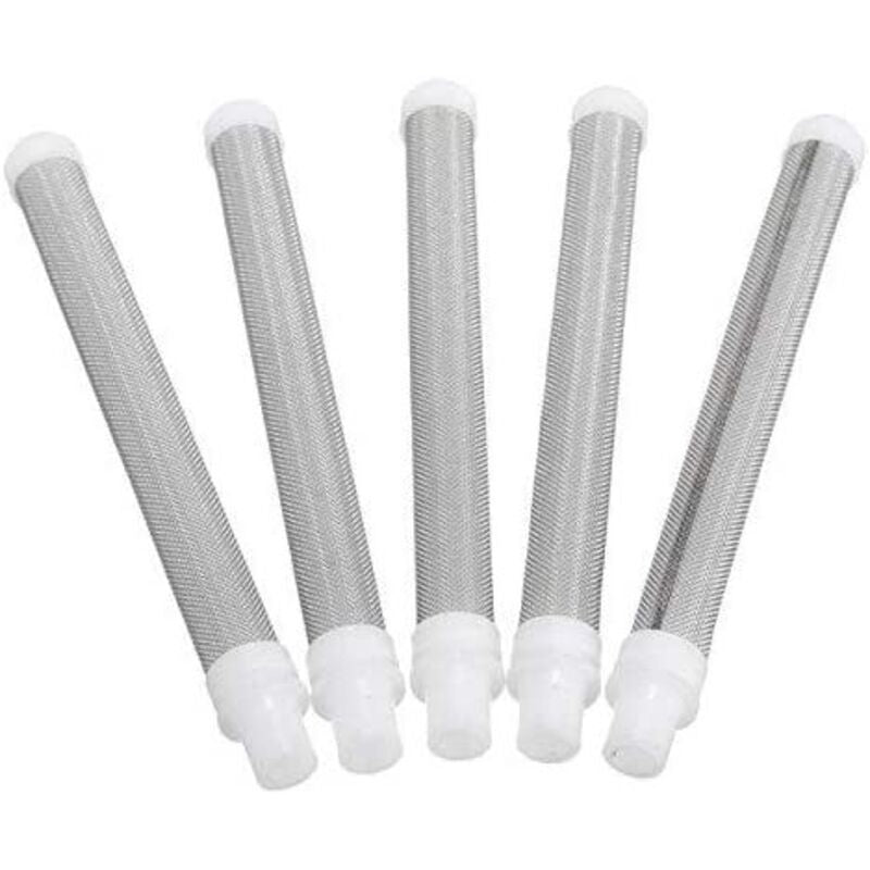 5 Pack 60 Mesh Airless Spray Gun Filter Elements Compatible with Wagner Paint Spray Gun