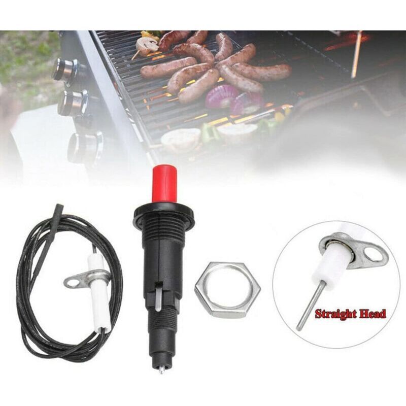 Piezo Igniter Kit for Barbecue Gas Grill Cooker Piezo Spark Ignition Kit, Piezo-1