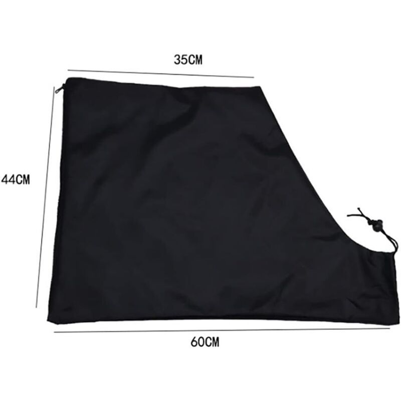 Zipper Bag for Leaf Blower Vacuum Cleaner, 420D Oxford Dustproof Waterproof Dustproof Vacuum Bag Replacement Bag