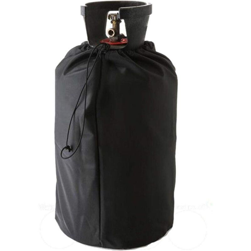 Propane Tank Cover 210D Oxford Waterproof UV Resistant Gas Bottle Cover with Adjustable Cords