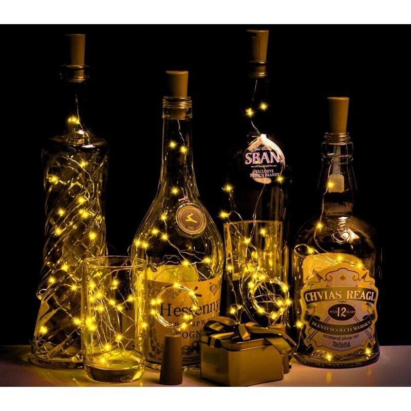 12 Pieces LED Bottle Light, 100cm