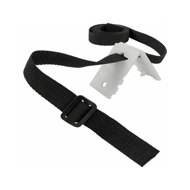 8 Pack Swimming Pool Solar Cover Fixing Kit, Nylon Adhesive Straps Fixing Plates Buckles for Solar Cover Fixing