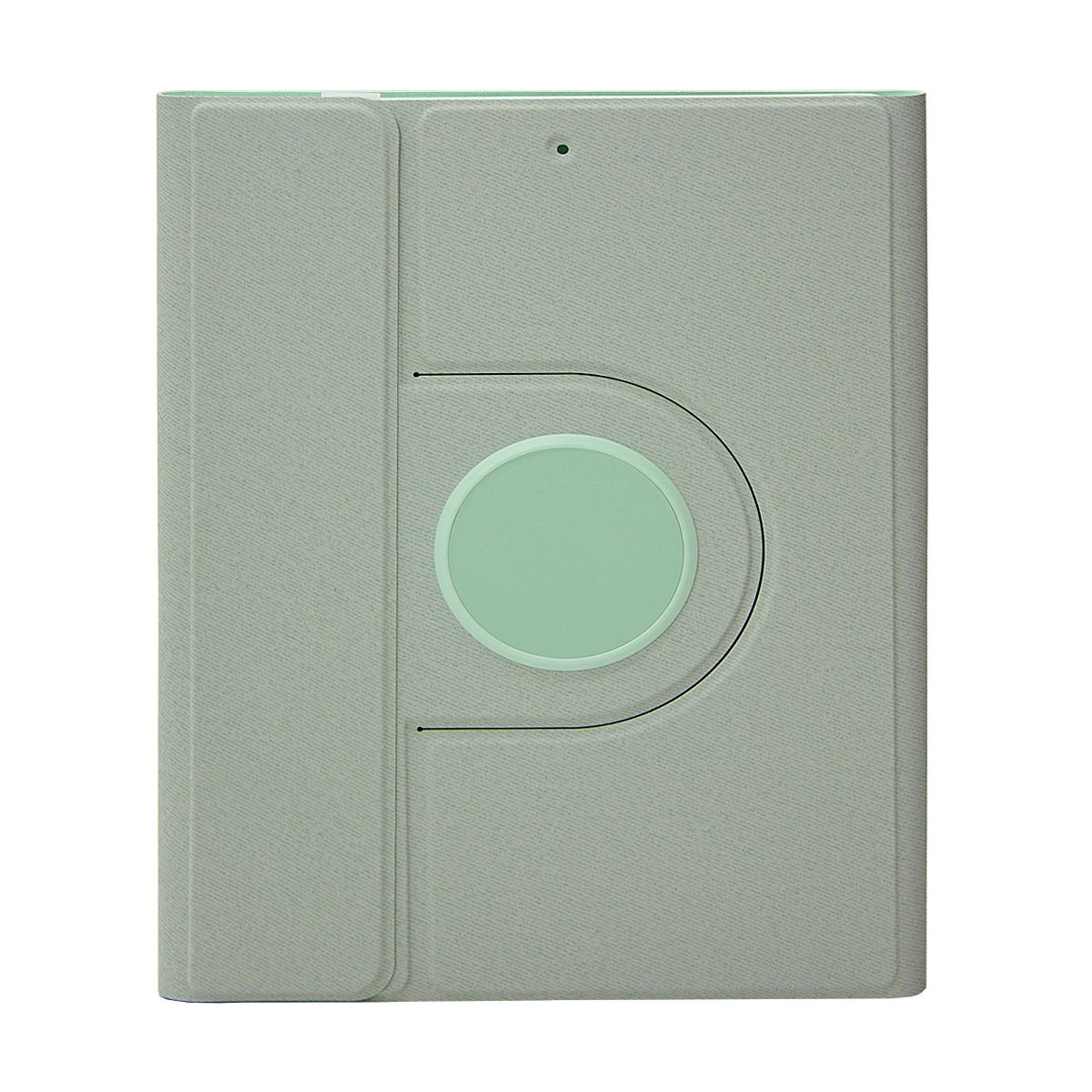 SENYOSON Green iPad Case for 10.9/11 Inch iPad Air 4th/5th/6th/7th/8th Generation, Detachable Magnetic Rotating Stand Cover with Honeycomb Back Panel Cooling, Snug Fit Protective Case