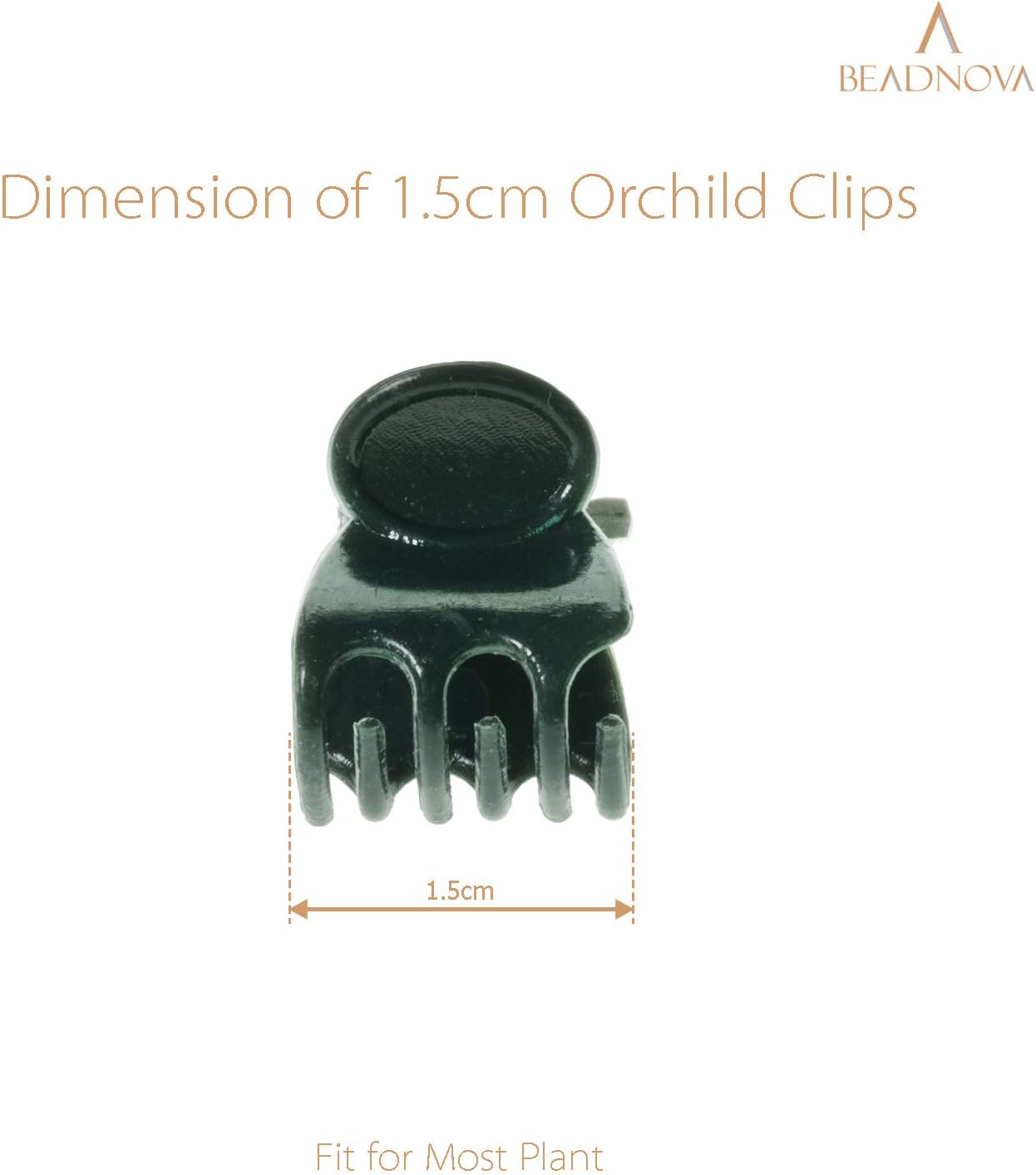 Plant Clips 100Pcs Orchid Clips Orchid Support Clips Vine Clips Plant Clips for Support Flower Orchid Vine (100PCS)