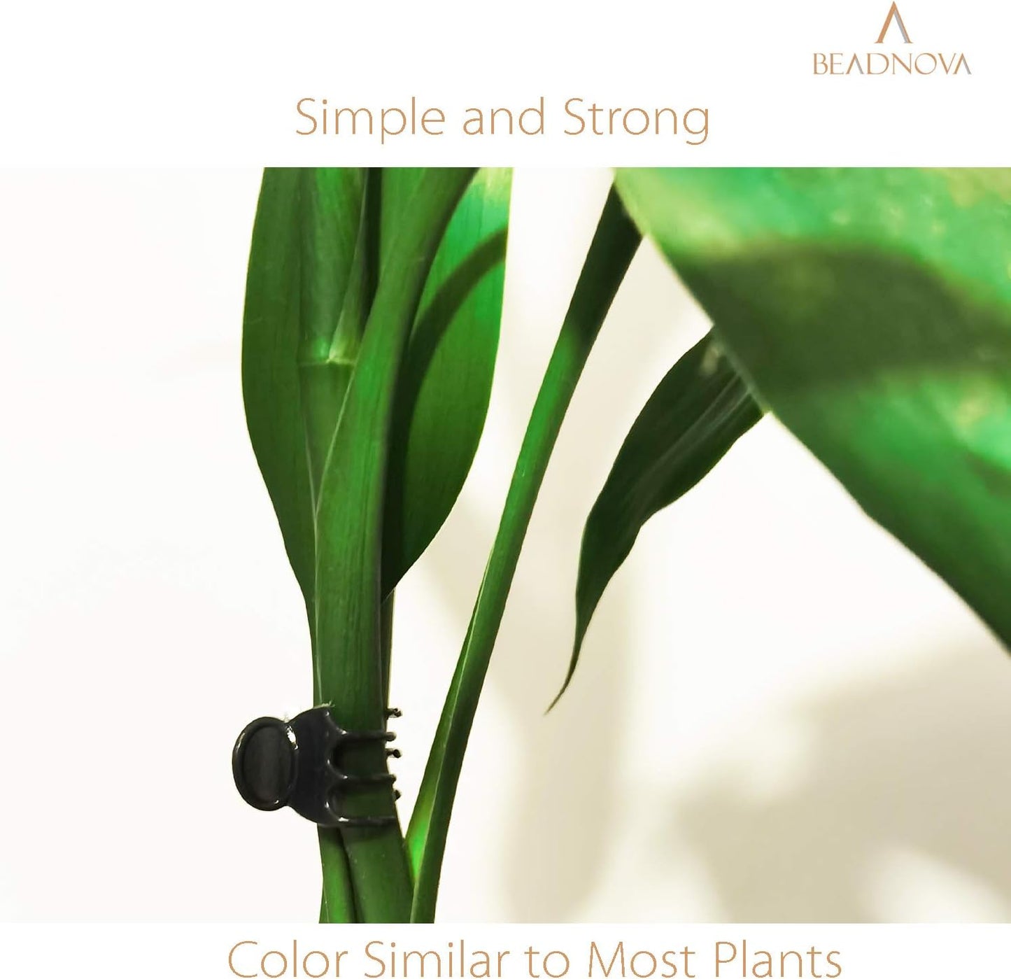 Plant Clips 100Pcs Orchid Clips Orchid Support Clips Vine Clips Plant Clips for Support Flower Orchid Vine (100PCS)